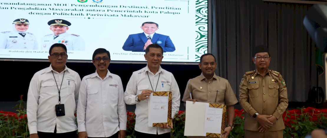 Poltekpar Makassar dan Pemkot Palopo resmi menjalin kerja sama strategis melalui penandatanganan Nota Kesepahaman (MoU) yang berlangsung di Ruang Pertemuan Ratona, Kantor Wali Kota Palopo, Senin, 8 September 2025.