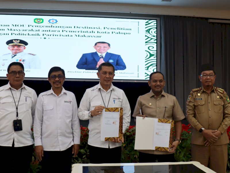 Poltekpar Makassar dan Pemkot Palopo Tandatangani MoU Pengembangan SDM dan Penguatan Pariwisata Daerah