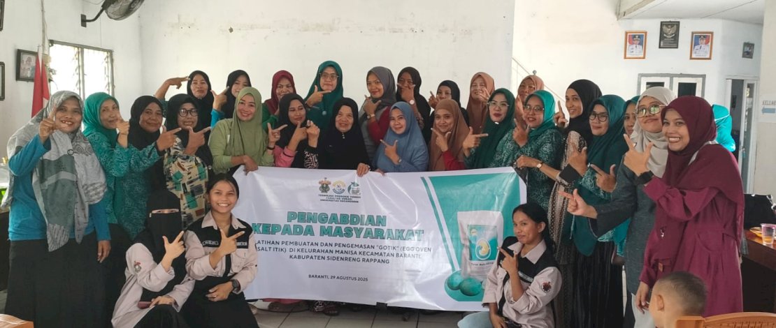 Unhas Luncurkan Inovasi "GOTIK", Telur Asin Oven Khas Sidrap untuk Tingkatkan Nilai Ekonomi Peternak Itik