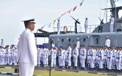 Kodaeral VI Makassar Peringati HUT ke-80 TNI AL dengan Semangat "Jalesveva Jayamahe", Siap Wujudkan Indonesia Maju