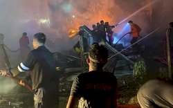 Dua Unit Rumah Warga di Lamurukang Bone Hangus Terbakar, Kerugian Ditaksir Rp650 Juta