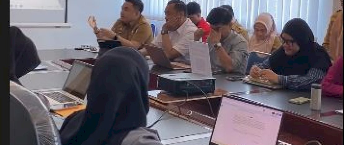 Bappeda Makassar Hadiri Rapat Pengharmonisasian Ranperwali Makassar Creative Hub
