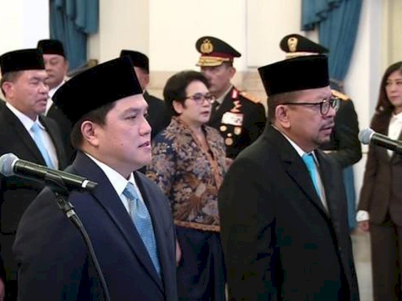 Bukan Puteri Komarudin atau Raffi Ahmad, Prabowo Pilih Erick Thohir Pimpin Kemenpora