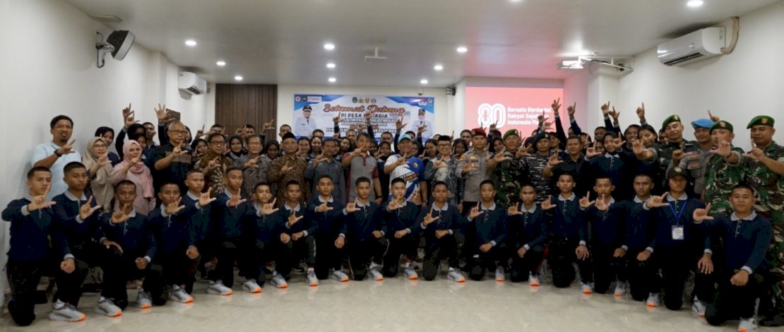 Paskibraka Luwu Timur yang akan bertugas pada Upacara HUT Kemerdekaan RI, 17 Agustus 2025 mendatang.