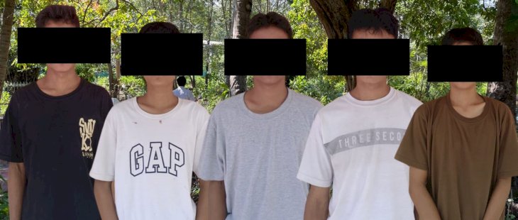 Lima Remaja di Selayar Tertangkap Tangan Curi Buah Kelapa, Korban Rugi Jutaan Rupiah