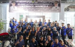 Bupati Irwan Bachri Syam Sambut Kedatangan Puluhan Dokter Penggemar Moge di Luwu Timur