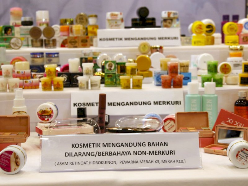 BPOM Masih Temukan Produk Kosmetik Mengandung Bahan Berbahaya