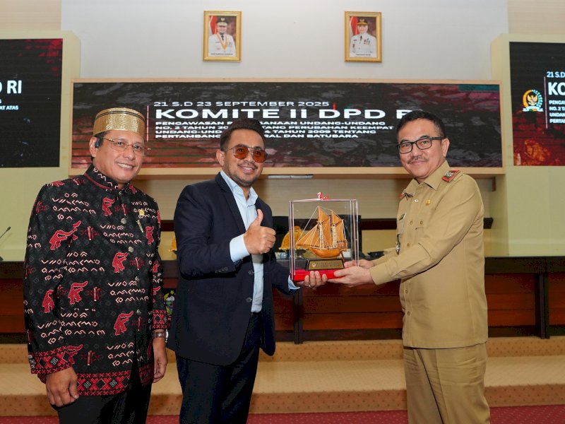UU Pertambangan 2025, DPD RI dan Pemprov Sulsel Bahas Hilirisasi dan Green Mining