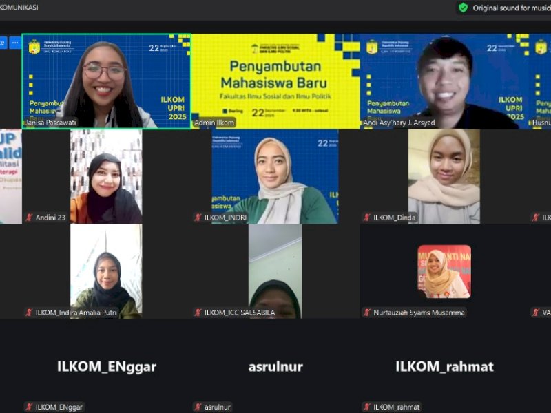 Ilmu Komunikasi UPRI Dorong Mahasiswa Baru Jadi Insan Gemilang, Terampil, dan Beretika