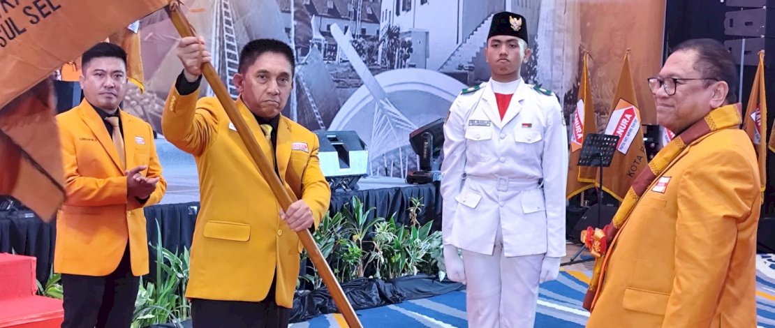 OSO Lantik Panglima Ta’ Pimpin Hanura Sulsel, Targetkan Kebangkitan Politik