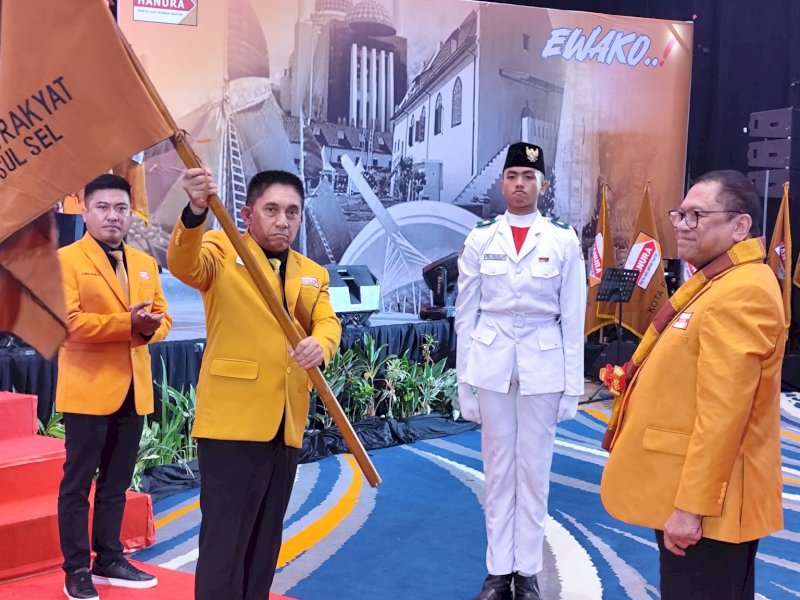 OSO Lantik Panglima Ta’ Pimpin Hanura Sulsel, Targetkan Kebangkitan Politik