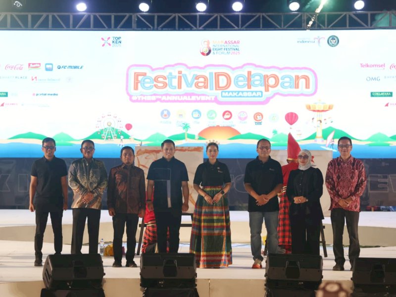 Makassar International Eight Festival & Forum (F8) 2025 Resmi Dibuka