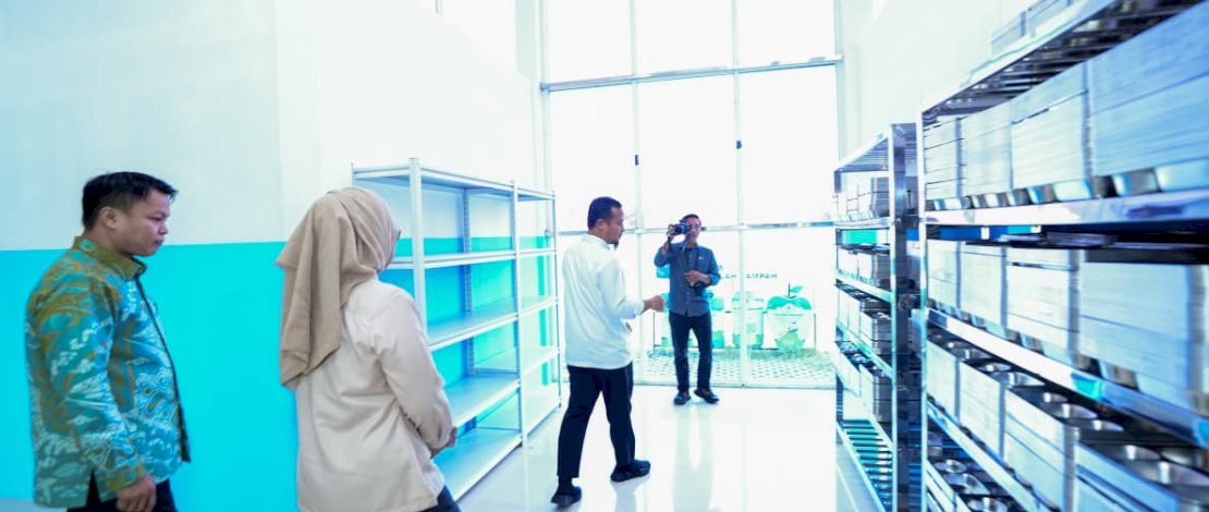 Gubernur Sulsel Andi Sudirman dan KPPG Tinjau Sentra Pangan Gizi di Makassar