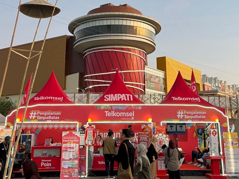 Telkomsel Hadirkan Pengalaman Digital dan Program Menarik di F8 Makassar 2025