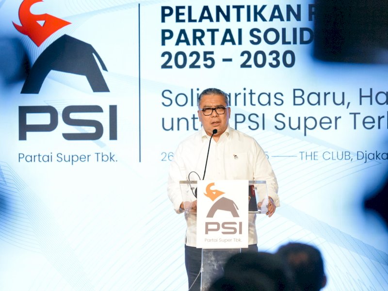 Bukan Sekadar Lolos! Ahmad Ali Ajak PSI Bertekad Jadi Pemenang Pemilu 2029
