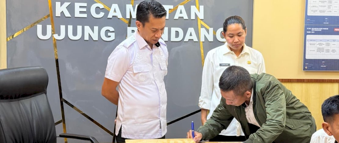 Camat Ujung Pandang Pimpin Sertijab Pejabat Struktural, Dorong Tata Kelola Pemerintahan Lebih Optimal