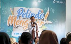 Pelindo Hadir di SMA Negeri 14 Makassar, Perkenalkan Dunia Kepelabuhanan kepada Pelajar