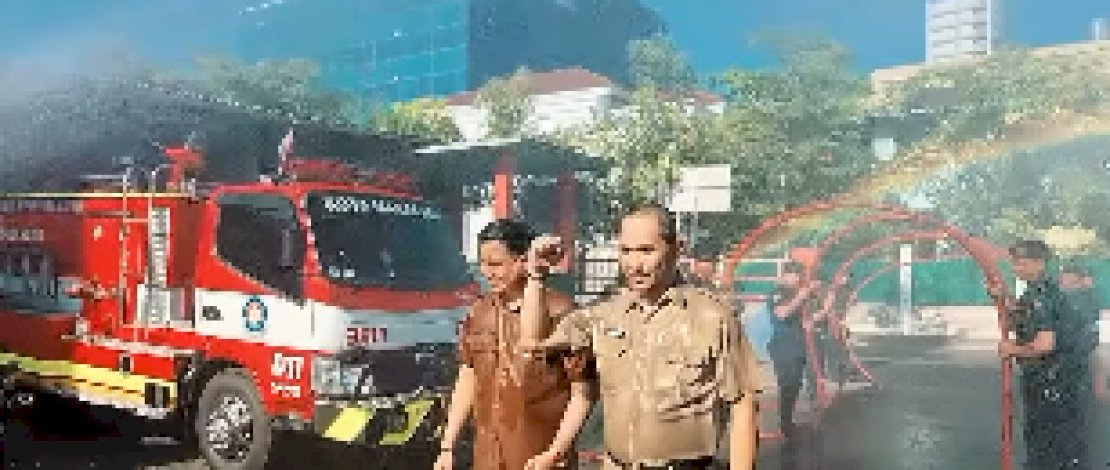 Damkarmat Makassar Sambut Pejabat Struktural Baru, Perkuat Soliditas dan Profesionalisme Pelayanan