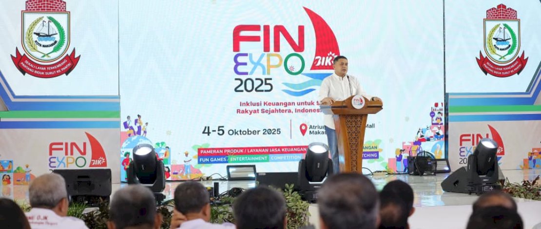 Financial Expo Bulan Inklusi Keuangan 2025 (FinEXPO 2025), di Atrium Trans Studio Mall Makassar. 