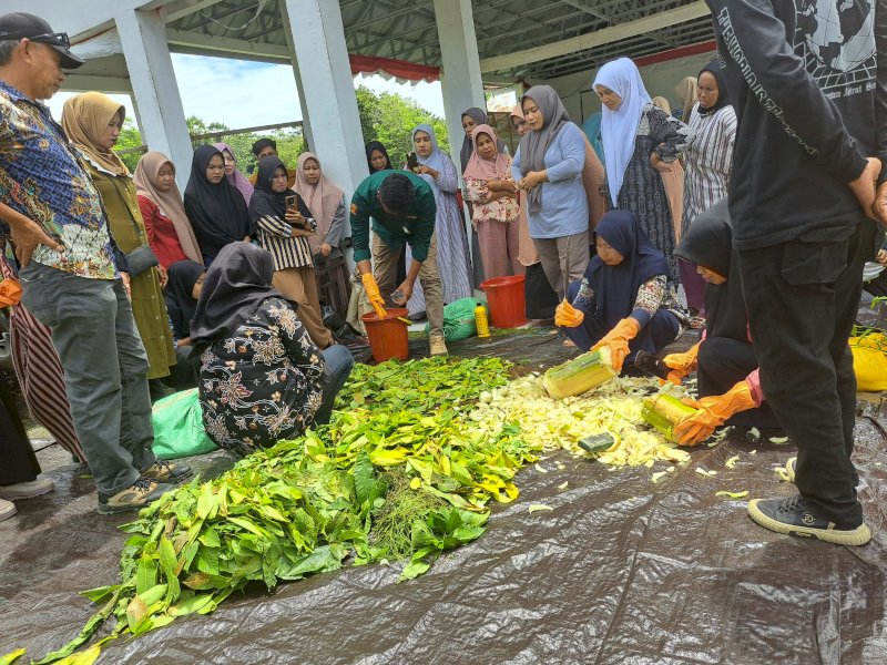 Dana Desa untuk Ketahanan Pangan, Pemkab Bone dan CIFOR-ICRAF Dorong Masyarakat Tanam Sayuran di Pekarangan