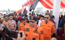 Wali Kota Makassar Munafri Pimpin Apel Kesiapsiagaan Bencana