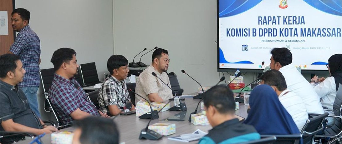 Bapenda Makassar Perkuat Sinergi dengan DPRD dalam Rapat Kerja Bersama Komisi B