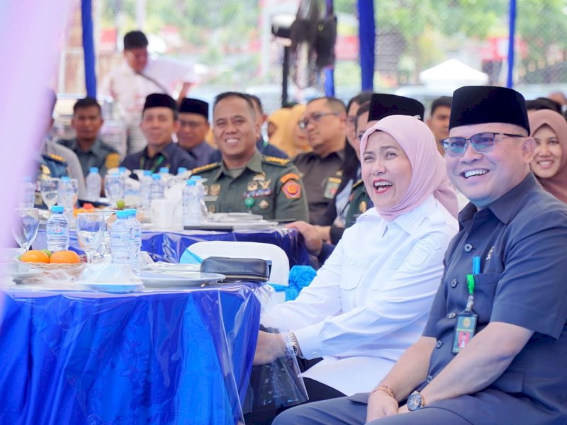 Aliyah Mustika Ilham Hadiri Peresmian Masjid dan Lapangan Tenis Pengadilan Negeri Makassar