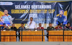 Semarak HUT Sulsel ke-356, Andi Sudirman Buka Gubernur Badminton Cup 2025