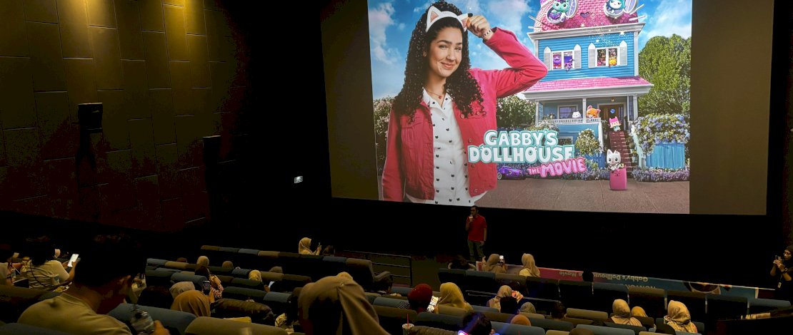 IndiHome mengajak pelanggan setia beserta keluarganya untuk menikmati momen nonton bareng (nobar) film keluarga Gabby’s Dollhouse The Movie di CGV Panakukkang Square, Sabtu, 11 Oktober 2025.