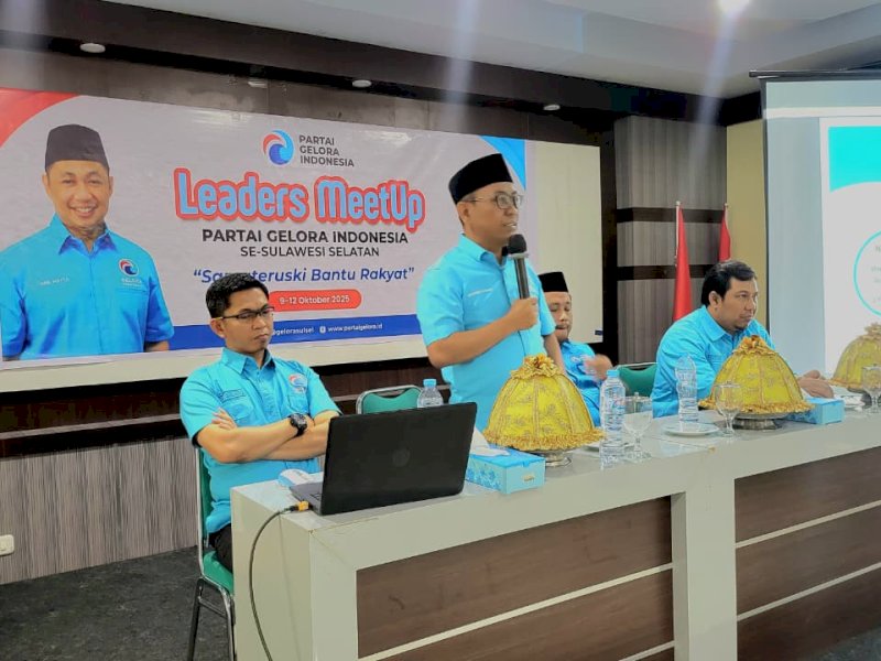 Gelora Sulsel Gelar “Leaders Meet Up” di Tiga Zona, Teguhkan Politik Pelayanan dengan Semangat “Sama Teruski Bantu Rakyat”