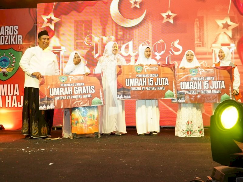 Wujudkan Maros Religius, 5.000 Hati Menyatu dalam Gelaran Zikir Akbar di Lapngan Pallantikang