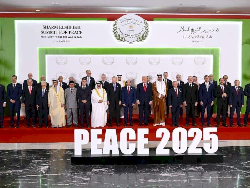 KTT Perdamaian Sharm El-Sheikh, Indonesia Konsisten Dukung Gaza