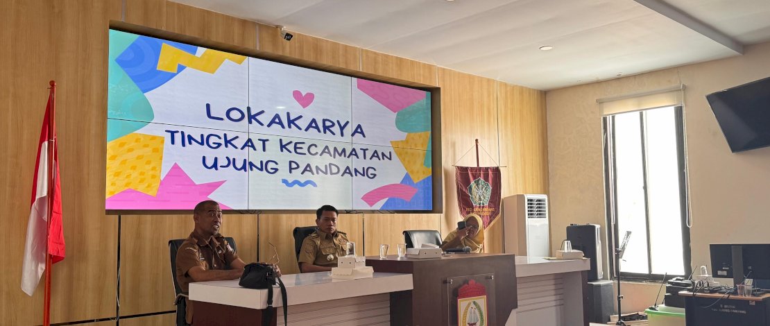 Kecamatan Ujung Pandang Perkuat Sinergi Lintas Sektor Tekan Angka Stunting
