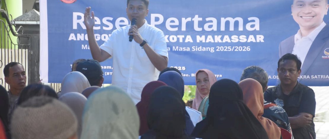 Bansos Tak Merata dan Jalan Rusak Jadi Perhatian Utama dalam Reses Anggota DPRD Kota Makassar Odhika