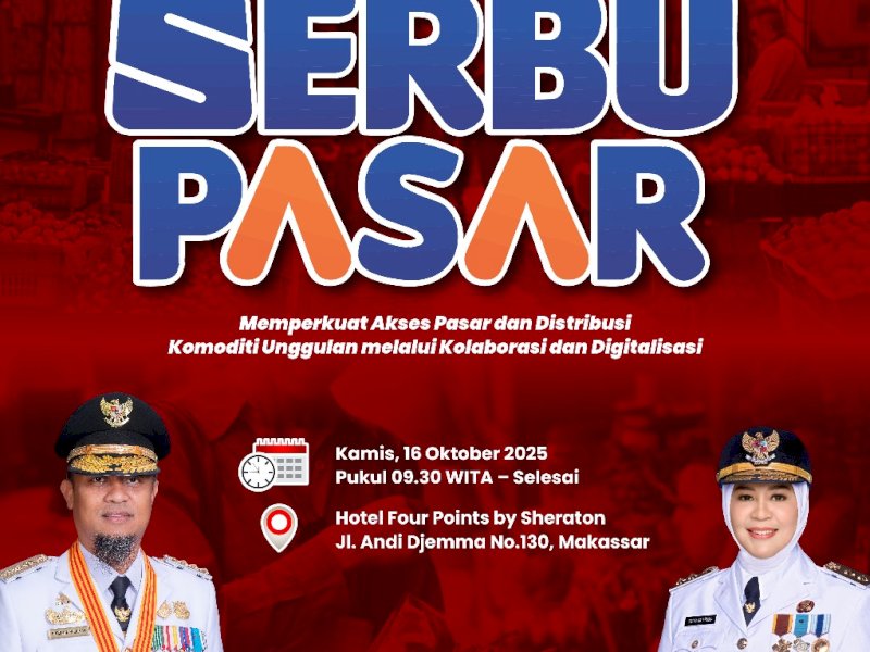 Dihadiri Mendag Budi Santoso, Gerakan Serbu Pasar Dorong Kolaborasi Perdagangan di Indonesia Timur