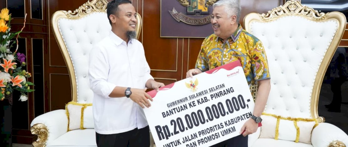 Sinergi Pemprov dan Pemkab Pinrang: Dorong Konektivitas Jalan dan Penguatan UMKM untuk Ekonomi Masyarakat