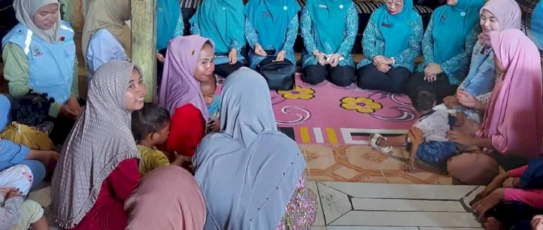 TP PKK Jeneponto Dorong Digitalisasi dan Pemberdayaan Keluarga Lewat Pembinaan 10 Program Pokok di Desa