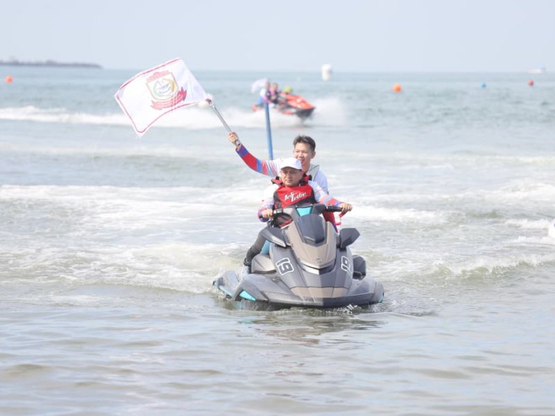 Lima Negara Ramaikan Kejuaraan Jetski Internasional di Makassar 