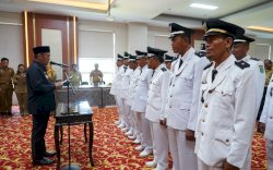 Kukuhkan 14 Kepala Desa, Bupati Irwan Bachri Syam Harap Beri Pelayanan Terbaik ke Masyarakat