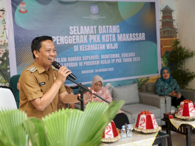 TP PKK Kota Makassar Ajak Kader Se-Kecamatan Wajo Massifkan Pengelolaan Sampah