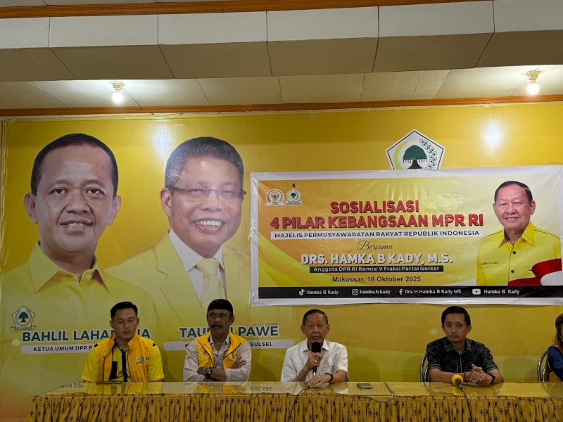 Hamka B Kady Gelar Sosialisasi 4 Pilar Kebangsaan, Tanamkan Nilai Persatuan kepada Masyarakat