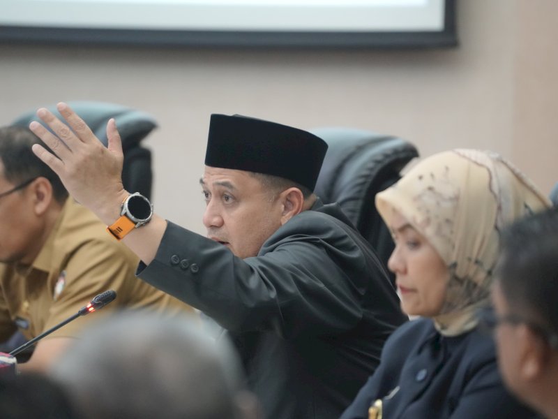 Munafri Pimpin Rakor Matangkan Rangkaian Kegiatan HUT ke-418 Kota Makassar 