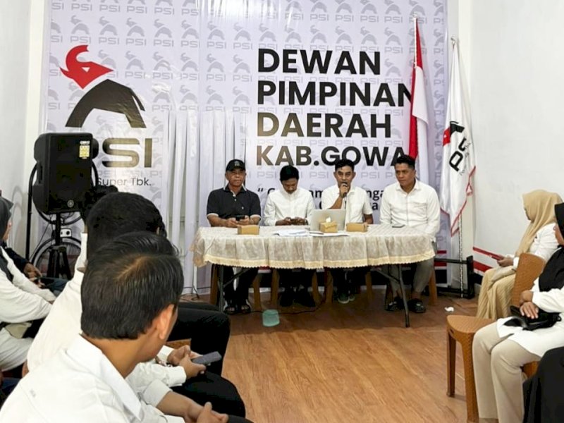 Gowa All Out Jadikan PSI Partai Besar 