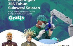 Operasi Katarak Gratis di RSUD Haji Makassar, Rayakan 356 Tahun Sulsel Bersama PERDAMI