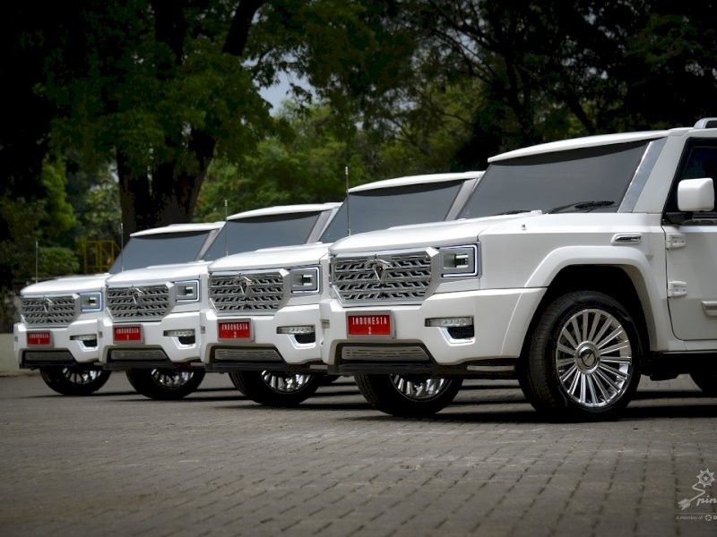 Prabowo Perintahkan Semua Menteri Ganti Mobil Dinas ke Maung Buatan Pindad