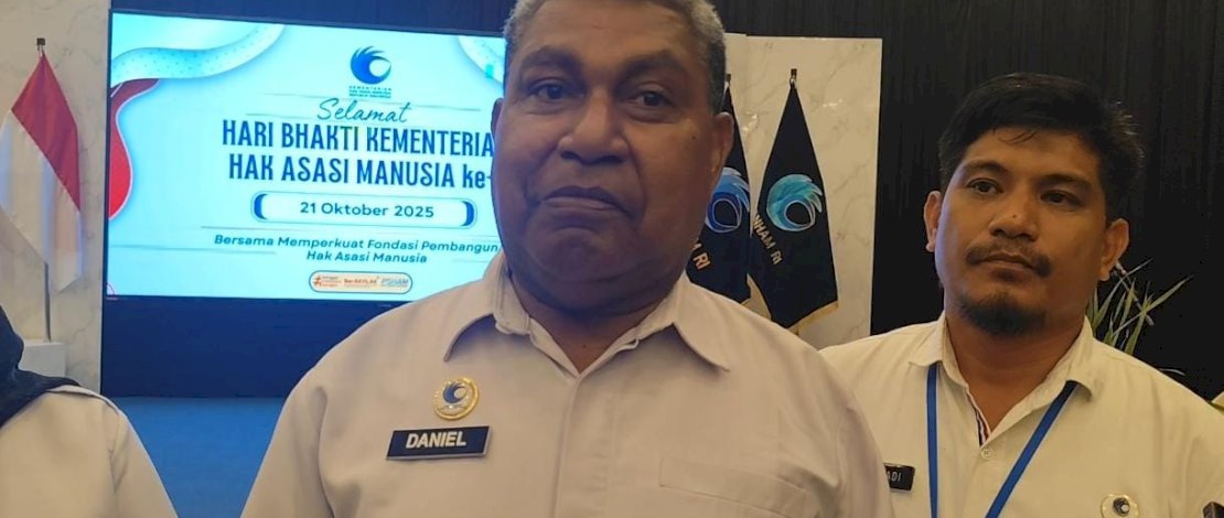 Kepala Kanwil KemenHAM Sulsel, Daniel Rumsowek