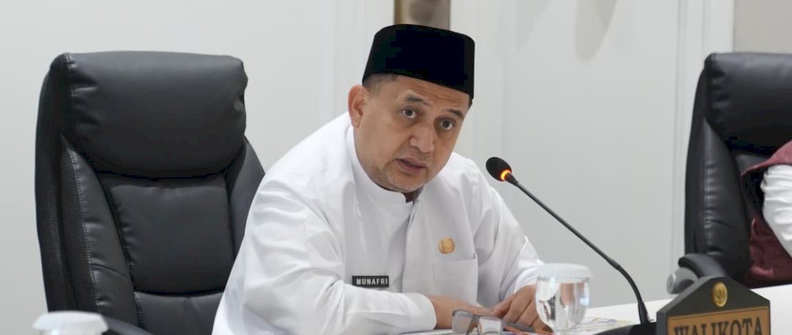 Wali Kota Makassar Munafri Arifuddin memimpin langsung Rapat Koordinasi Urban Farming yang digelar di Kantor Balai Kota Makassar, Rabu, 22 Oktober 2025. 