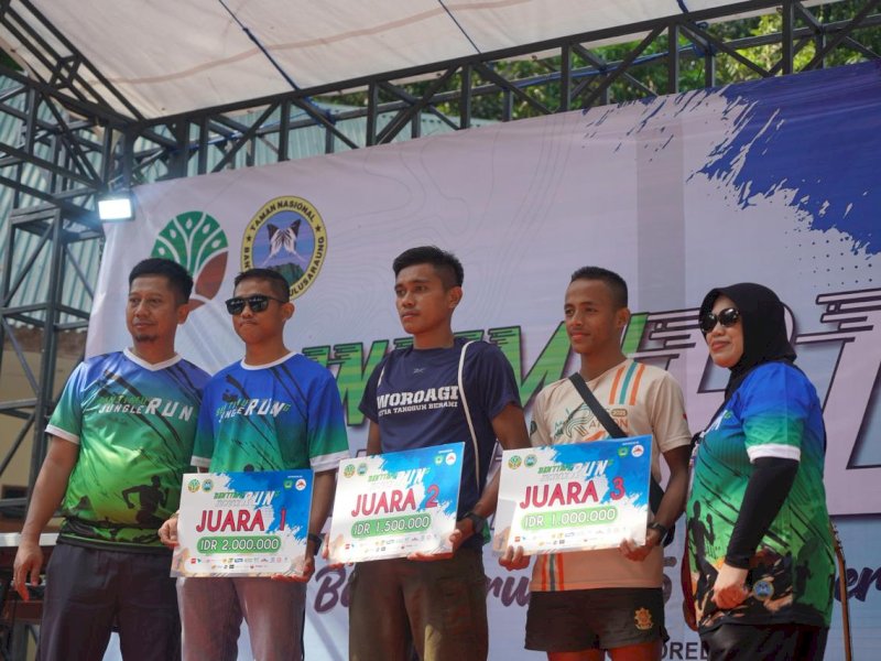 Ratusan Peserta Meriahkan Bantimurung Jungle Run 2025