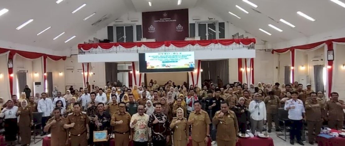High Level Meeting and Capacity Building Tim Pengendalian Inflasi Daerah (TPID) Zona III Sulawesi Selatan Tahun 2025 yang berlangsung di Aula Ratona, Kantor Wali Kota Palopo, Selasa, 23 September 2025.