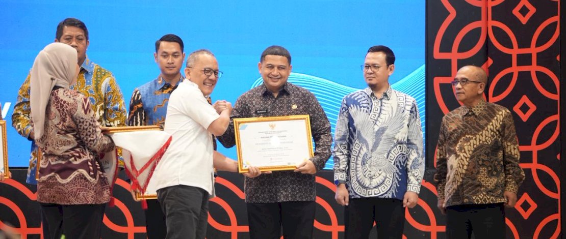 Wali Kota Makassar, Munafri Arifuddin, pada kegiatan Apresiasi BRIDA optimal 2025 yang digelar Senin, 27 Oktober 2025, di Auditorium Sumitro Djojohadikusumo, Gedung B.J. Habibie, Thamrin, Jakarta. Wali Kota Makassar, Munafri Arifuddin, pada kegiatan Apresiasi BRIDA optimal 2025 yang digelar Senin, 27 Oktober 2025, di Auditorium Sumitro Djojohadikusumo, Gedung B.J. Habibie, Thamrin, Jakarta.